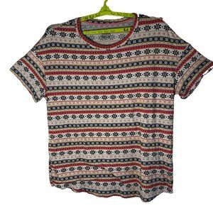 Winter Snowflake Nightshirt Women's 2X-3X Secret Treasures Recycled Polyester